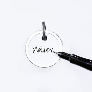 Avery Metal Rim Key Tags, 1.25